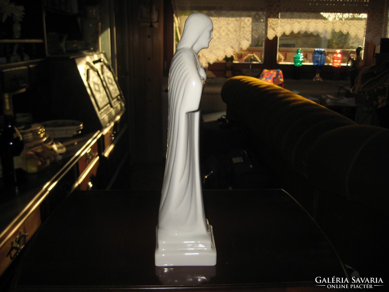 Drasche  régi ,  modern vonalú , Krisztus  szobor  26 cm . Ritkán  előforduló  szép tárgy !
