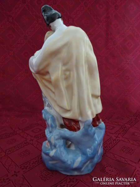 Orosz porcelán szobor, szerelmespár, magassága 27 cm. Vanneki!