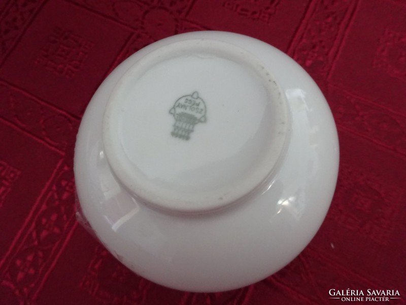 Zsolnay porcelain, antique, shield-stamped bonbonier, diameter 8 cm. He has!