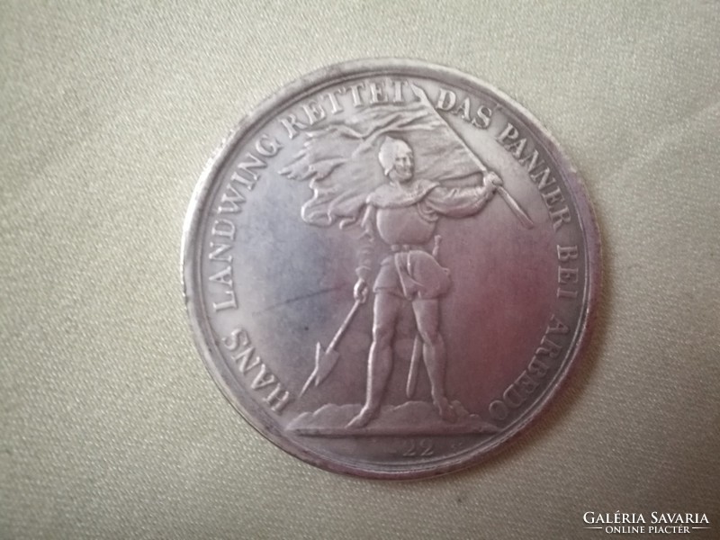 5 Franc 1869, Swiss commemorative medal