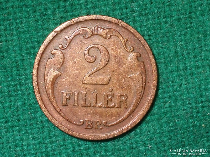 2 Fillér 1938 !