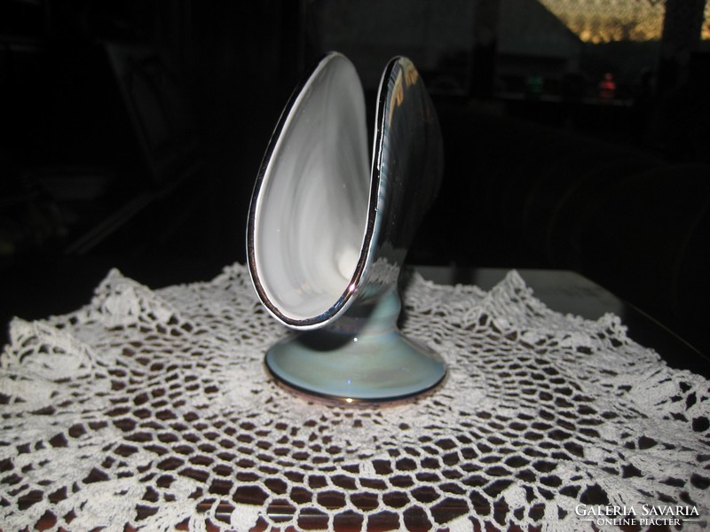 Napkin holder ceramic, unmarked, 18.5 x 12.5 cm