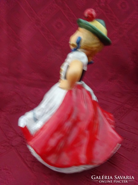 Goebel w. Ff 293 tmk-6 germany figural statue, dancing little girl. Showcase quality. He has!
