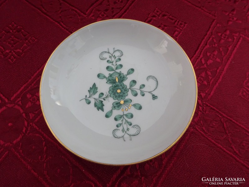 Meissen porcelain antique mini table centerpiece, diameter 8 cm. He has!