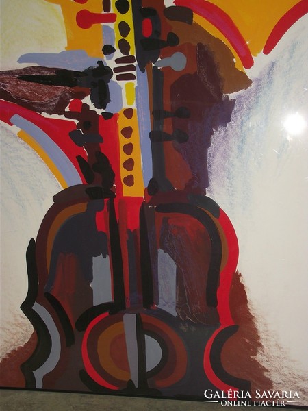 Pecsenke József (1942-1989): Newport Jazz, Variation 5
