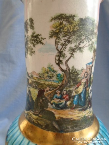 Antik olasz fajansz váza