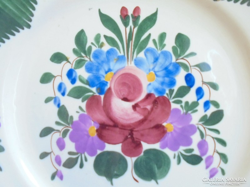 Rózsás Városlődi porcelán falitányér