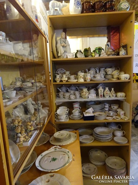 GEBRÜDER BENEDIKT ritka antik csehszlovák porcelán köretes tál. Vanneki!