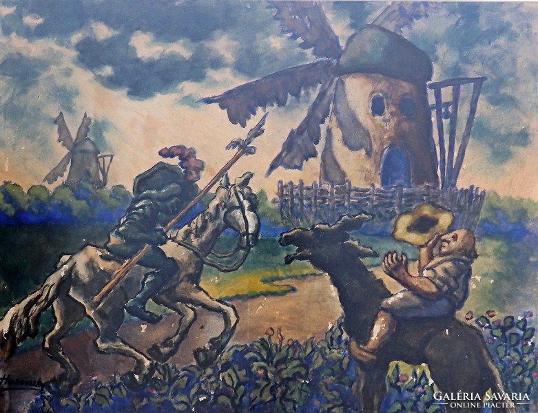 Husovszky János: Don Quijote