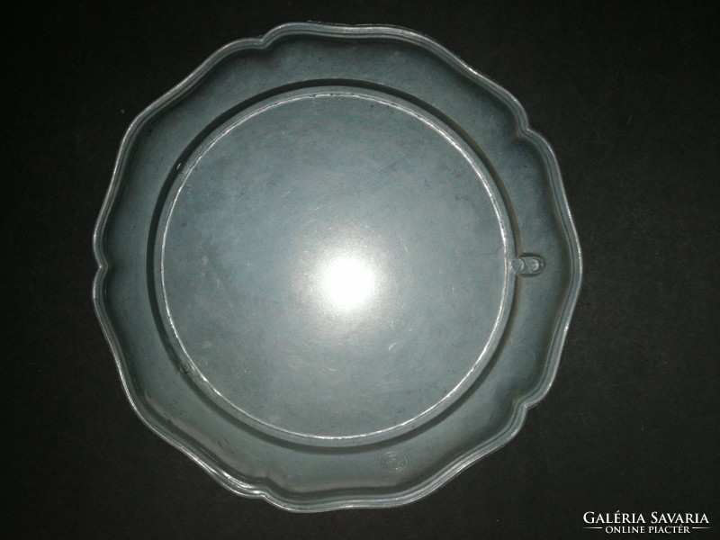 Pewter wall bowl plate (elie mardini) - ep
