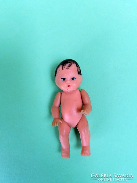 Retro mini doll house rubber doll 23.