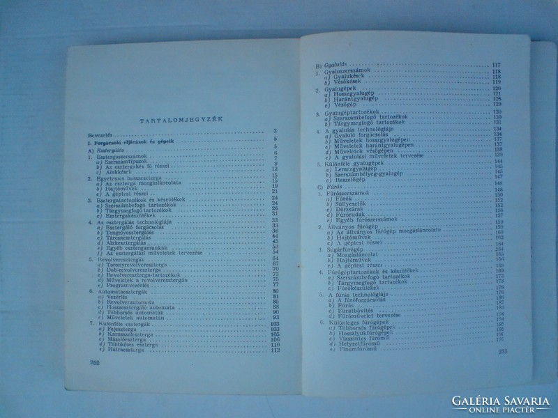 Gépipari anyag és gyártásismeret IV. 1973