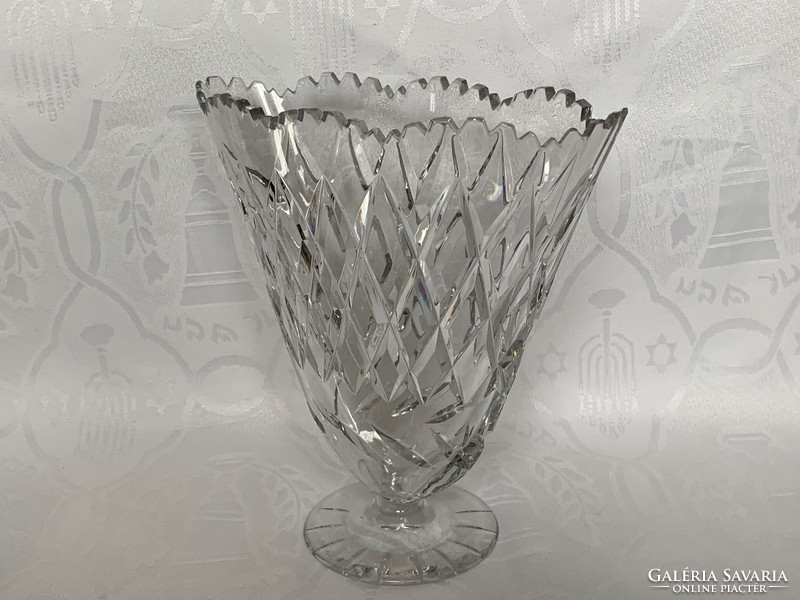 Vintage pazar kristály váza