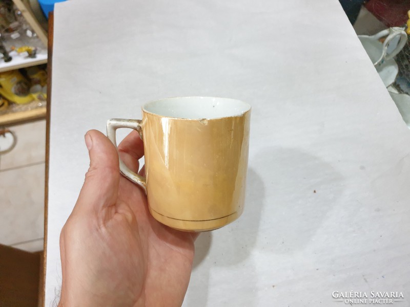 Old porcelain mug