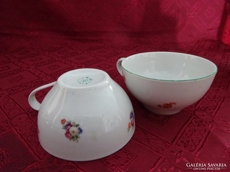 Hollóház porcelain teacup, diameter 10 cm. He has!