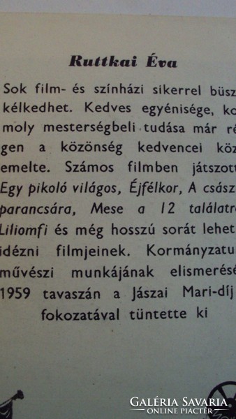 10 db.kisméretű papír alapú,RÉGI fekete-fehér, magyar és külföldi szinészkép. 