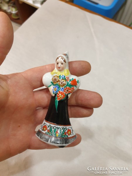 Régi Drasche porcelán figura 