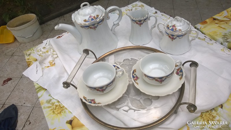 Alt wasser - German art deco 2-piece tea set-cappuccino set, great shape/decoration