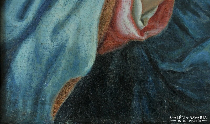 Giovanni battista salvi da sassoferrato (1609-1685) follower: madonna immaclata