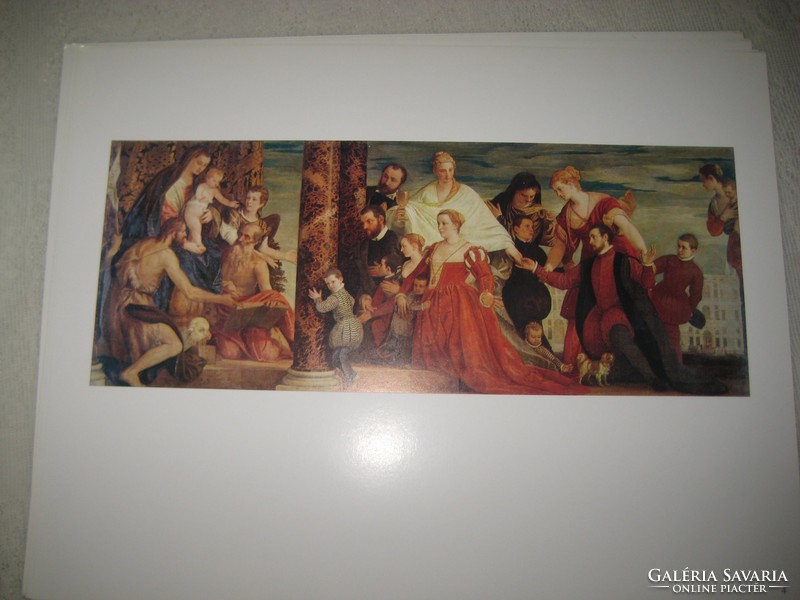 A Drezdai   képtár mappája , benne a lehíresebb festményekkel