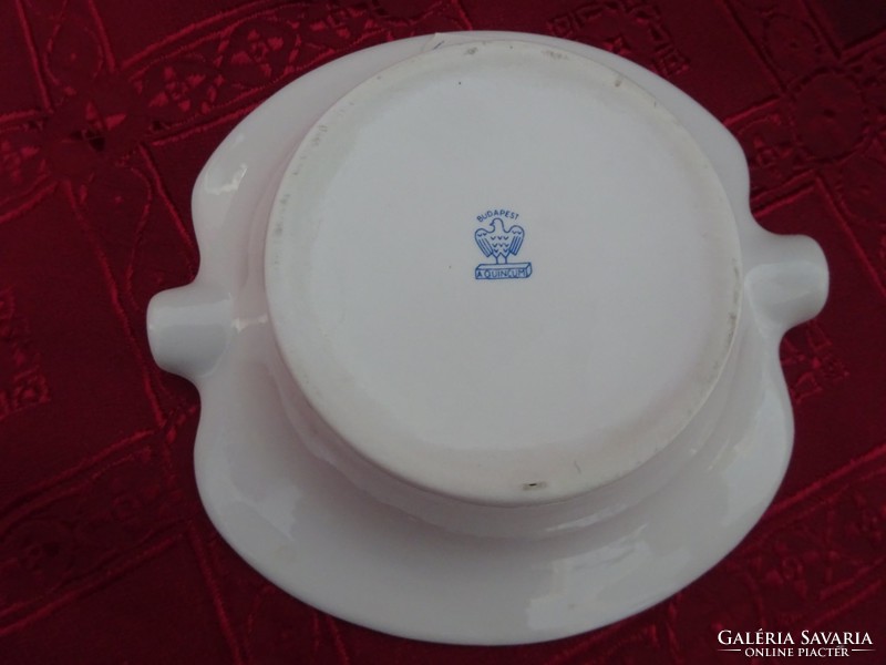 Aquincum porcelain round ashtray, diameter 13 cm. He has!