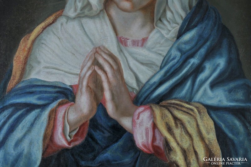 ​ Giovanni Battista Salvi da Sassoferrato (1609-1685) követője: Madonna Immaclata​