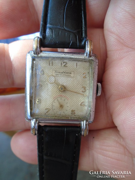 Vintage Swiss made Men's Wrist Watch XAROS super art deco 