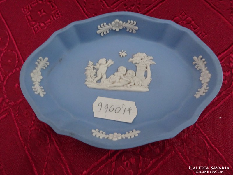 WEDGWOOD angol porcelán asztalközép, mérete: 10,7 x 7,7 x 1,7 cm. Vanneki!