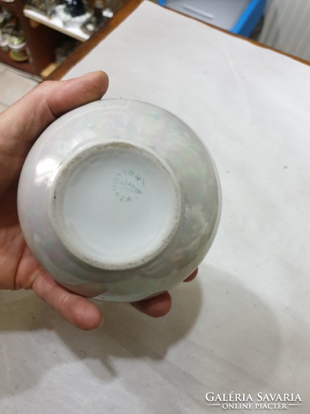 Régi hollóházi porcelán bonbonier 