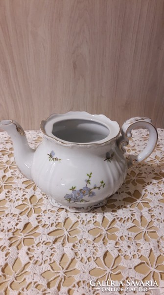 Zsolnay blue peach blossom tea spout