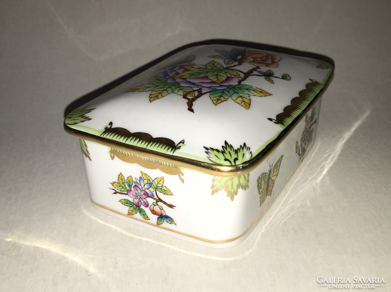 Herend Victoria pattern box - free postal delivery!