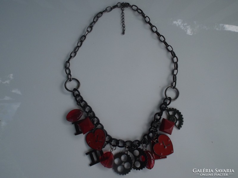 Necklace - new - metal chain - 54 cm - thickness 3.5 Cm