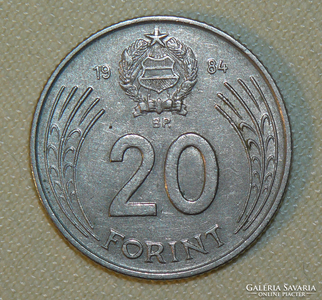20 Forint - Magyar Népköztársaság - 1984.