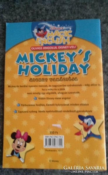 Mickey's holiday. Read in English with Disney, negotiable!
