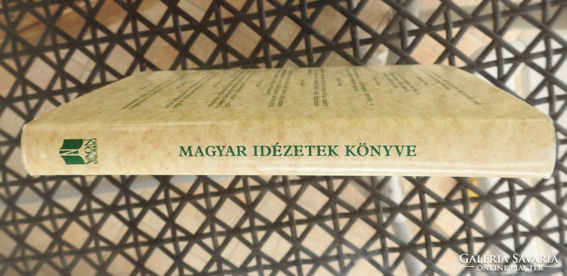 Book of Hungarian quotes
