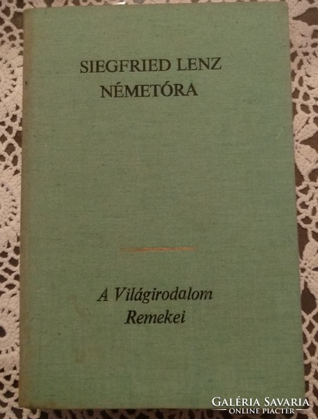 Lenz: Németóra. Világirodalom remekei sorozat., Alkudható