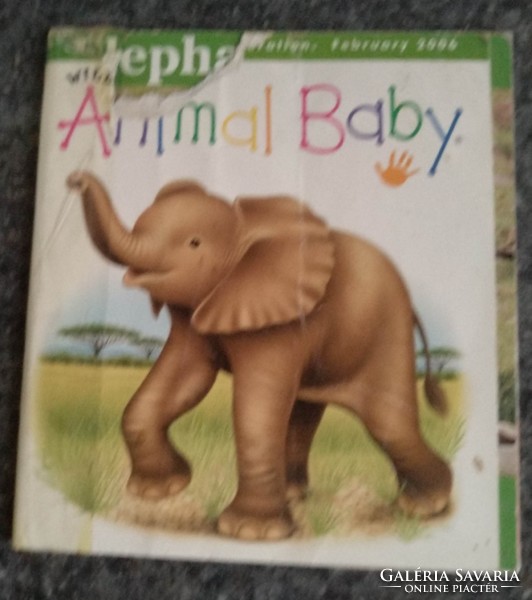 Wild animal baby. Animal picture and engaging book in English, negotiable!
