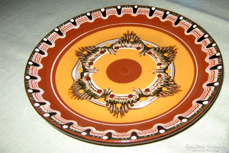 Kerámia   fali tál tányér