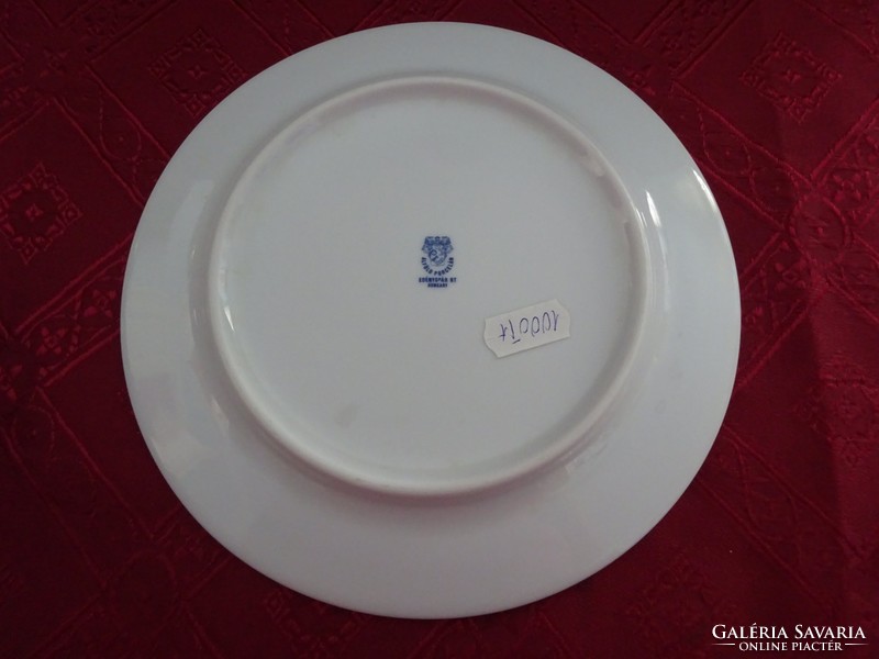 Lowland porcelain cake plate with brown motif, diameter 19.5 cm. He has!