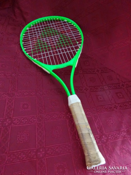 Tennis racket with balls. Swingy fischer. Nicole dürr design. He has!