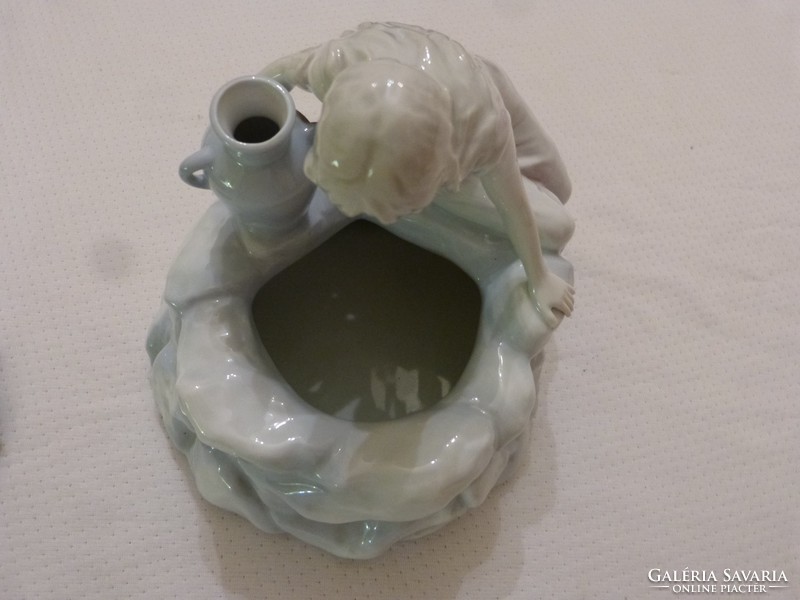 Heubach szecessziós porcelán