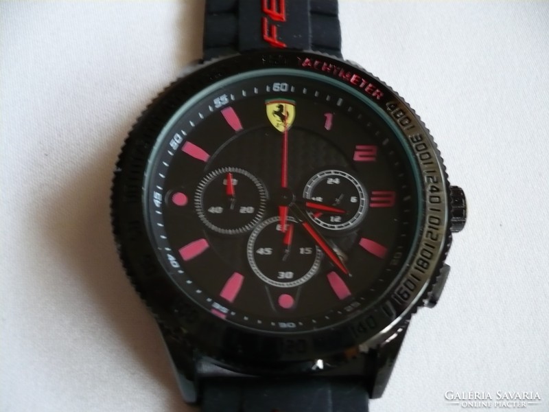 Ferrari is a beautiful and large quartz chronograph