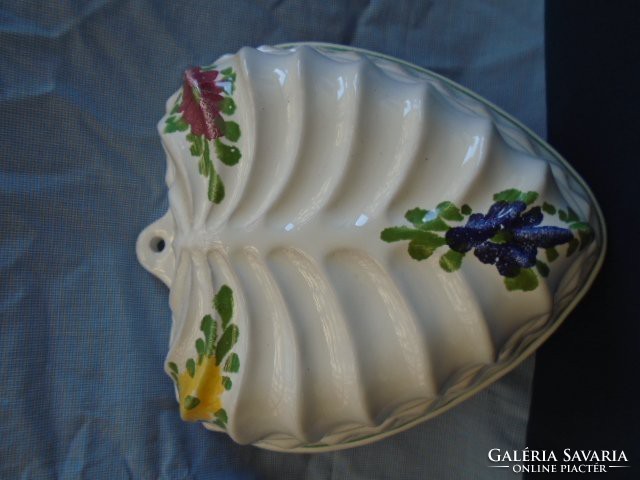Nem használt  kuglóf sütő edény ritka különleges Francia országból nagyobb méretű   21 x 18 cm