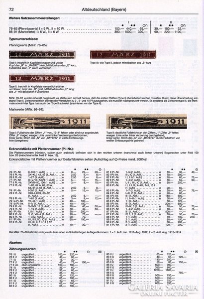 2011-es Német speciális bélyegkatalógus.