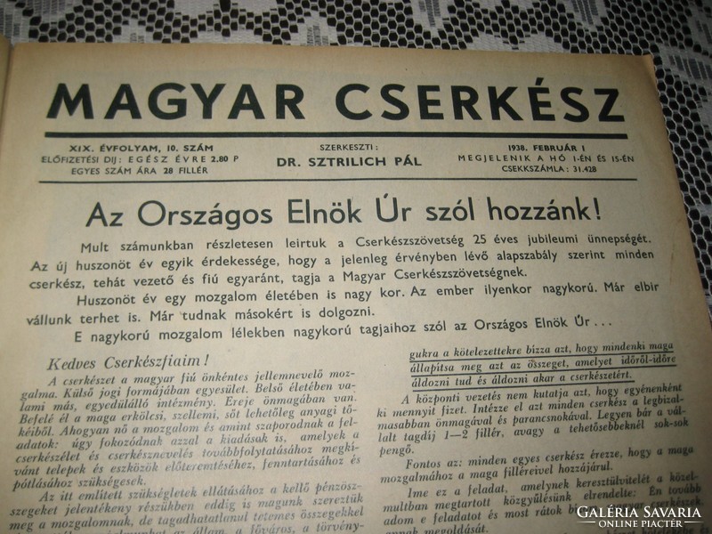 The Hungarian Scout February 1, 1938