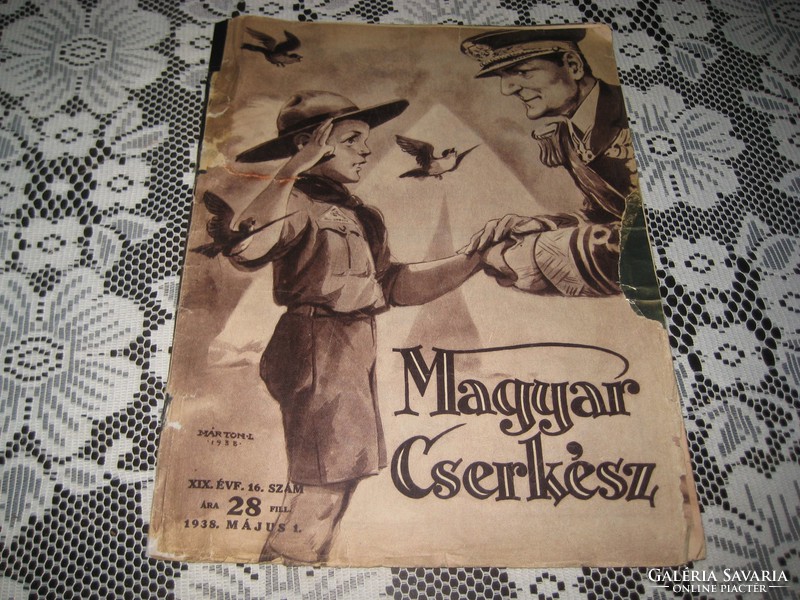 Magyar cserkész ,1938 máj.1
