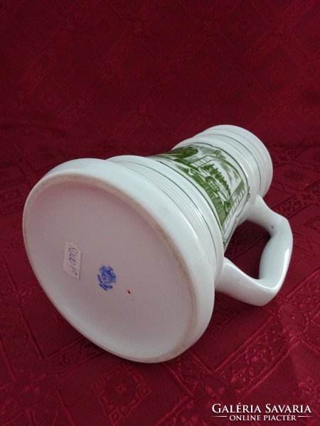 Great Plain porcelain beer mug, sernal breeding house in the xvii. Century. He has!