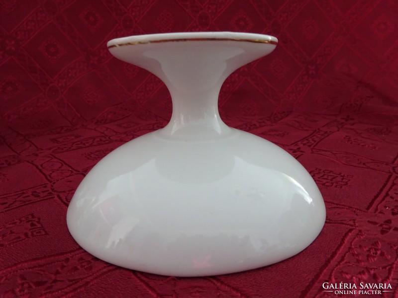 Schlegelmilch German porcelain antique table centerpiece, diameter 12.5 cm. He has!