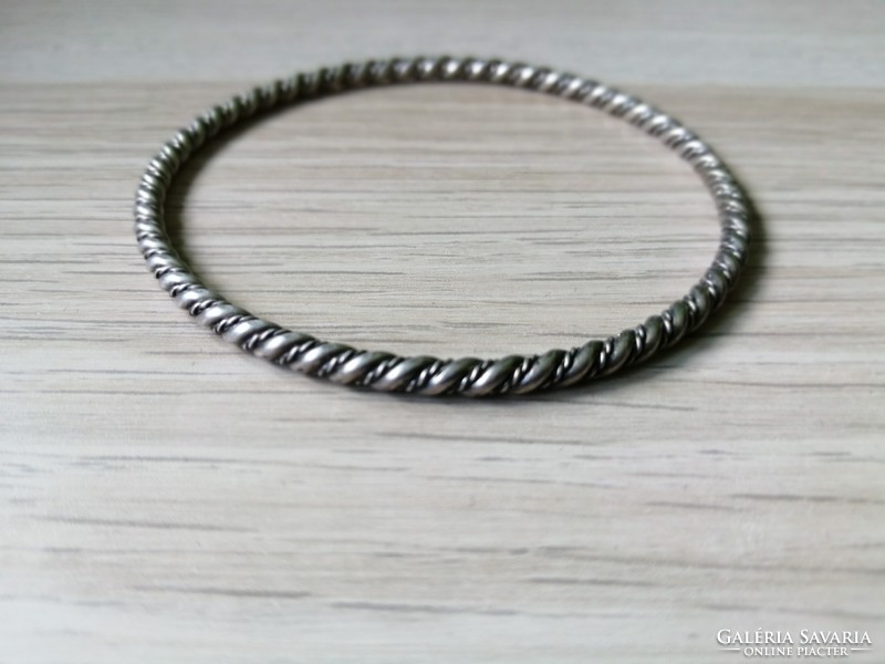 Silver bracelet, unmarked