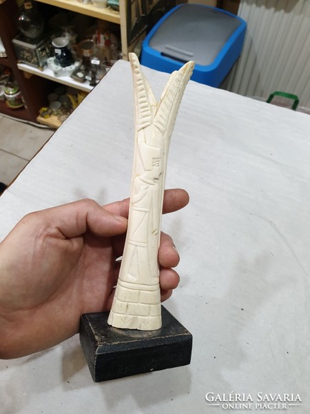 Egyptian bone carving